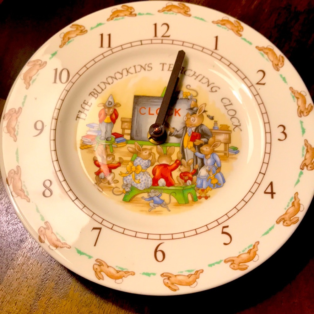 Royal Doulton clock.